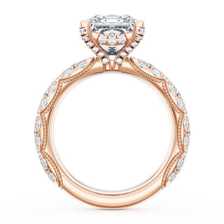 Princess Bloom Engagement Ring