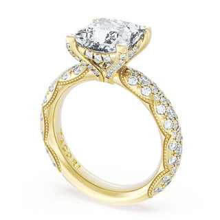 Princess Bloom Engagement Ring