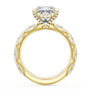 Princess Bloom Engagement Ring