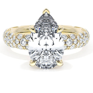 Pear Bloom Engagement Ring