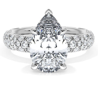 Pear Bloom Engagement Ring