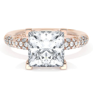 Princess Bloom Engagement Ring