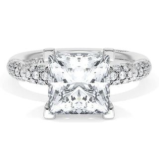 Princess Bloom Engagement Ring