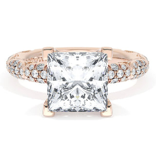 Princess Bloom Engagement Ring