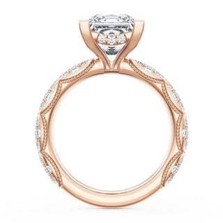 Princess Bloom Engagement Ring