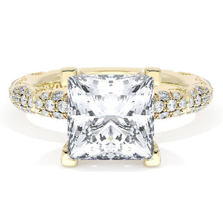 Princess Bloom Engagement Ring