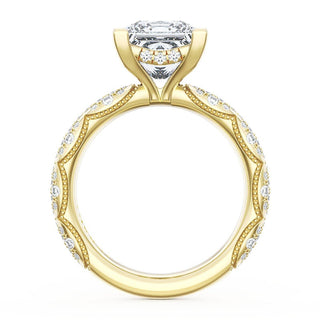 Princess Bloom Engagement Ring