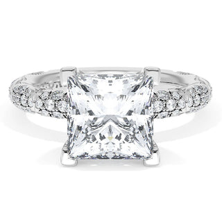 Princess Bloom Engagement Ring