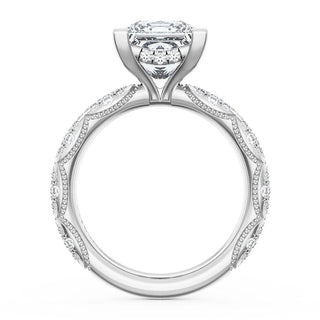 Princess Bloom Engagement Ring