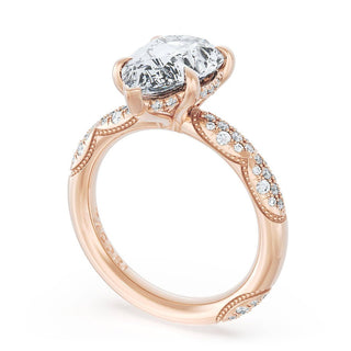 Pear Bloom Engagement Ring