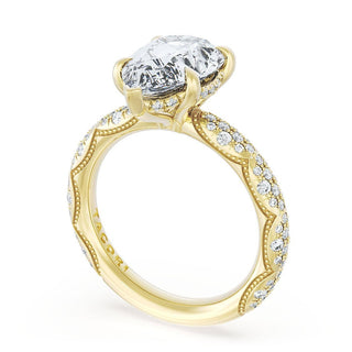 Pear Bloom Engagement Ring