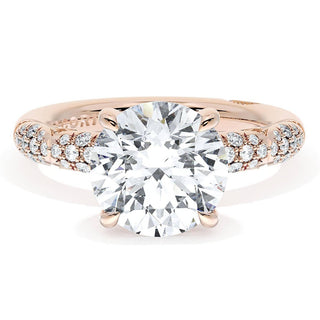 Round Bloom Engagement Ring