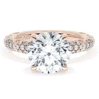 Round Bloom Engagement Ring