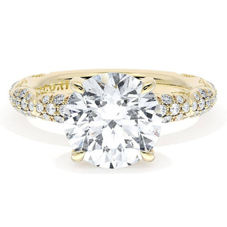 Round Bloom Engagement Ring