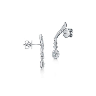Hearts On Fire Vela Drop Earrings UU2645 : 0.80 :  : 18KW : GH/VS