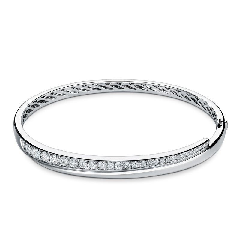 Hearts On Fire Vela Crossover Bangle UU2644 : 1.15 : 6152 : 18KR : GH/VS