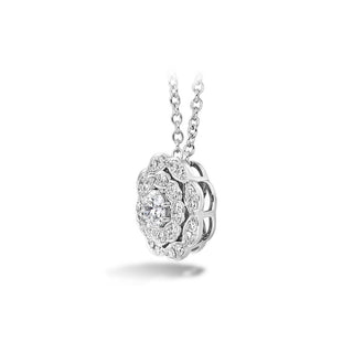 Hearts on Fire Lorelei Double Halo Diamond Pendant HFPLORDBLDH00358W