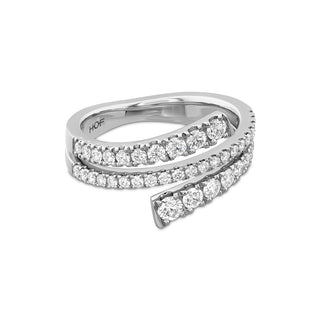 Hearts on Fire Grace Wrap Right Hand Ring UU2449 : 0.70 : 6.50 : 18KW : GH/VS