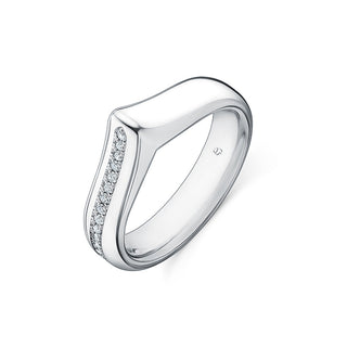 Hearts on Fire LU Diamond Band UU2887 : 0.10 : 4.75 : 18KR : IJ/VS
