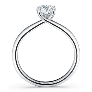 Hearts On Fire Vela Solitaire Engagement Ring UU2637 : 0.30 : 7.00 : PLAT : G/SI1