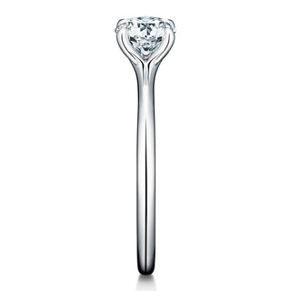 Hearts On Fire Vela Solitaire Engagement Ring UU2637 : 0.30 : 7.00 : PLAT : G/SI1