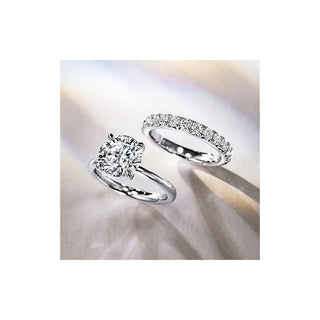Hearts On Fire Vela Solitaire Engagement Ring UU2637 : 0.30 : 7.00 : PLAT : G/SI1