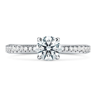 Hearts On Fire Vela Diamond Engagement Ring UU2640 : 0.30 : 7.00 : PLAT : G/SI1
