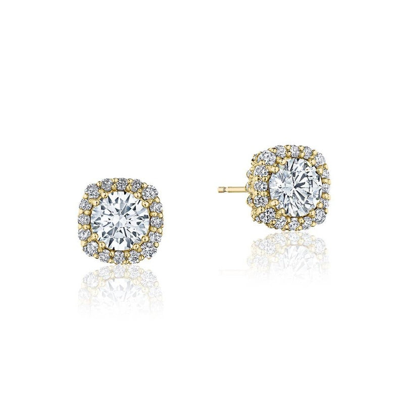 Full Bloom Diamond Stud Earrings