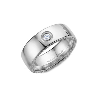 Crownring Wedding Band