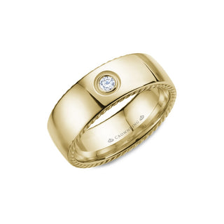 Crownring Wedding Band