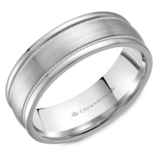 Crownring Wedding Band