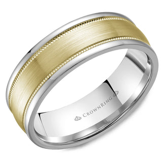 Crownring Wedding Band