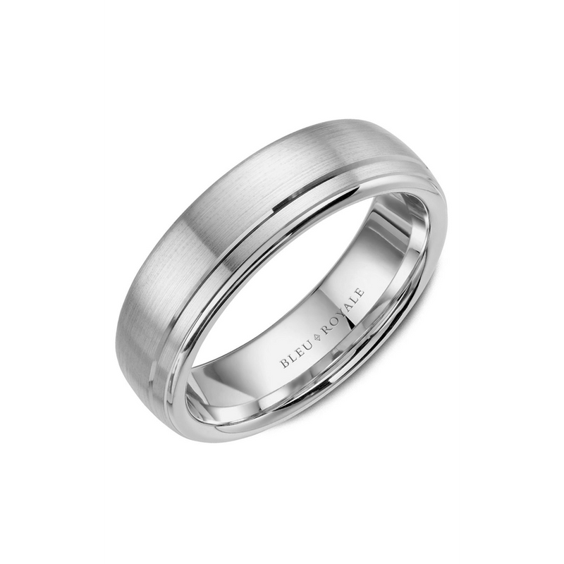 Bleu Royale Men's Wedding Band RYL-001W65