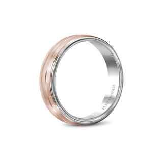 Bleu Royale Men's Wedding Band RYL-002RW55