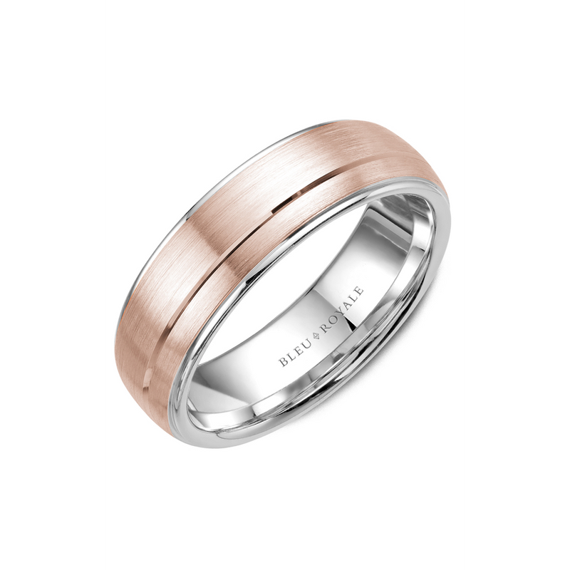 Bleu Royale Men's Wedding Band RYL-002RW6