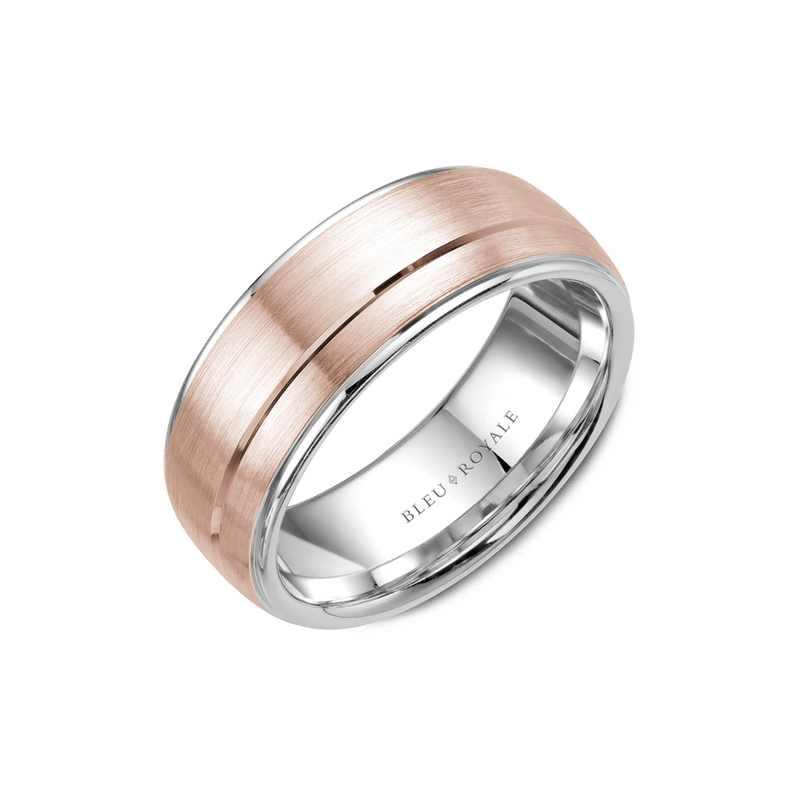 Bleu Royale Men's Wedding Band RYL-002RW85