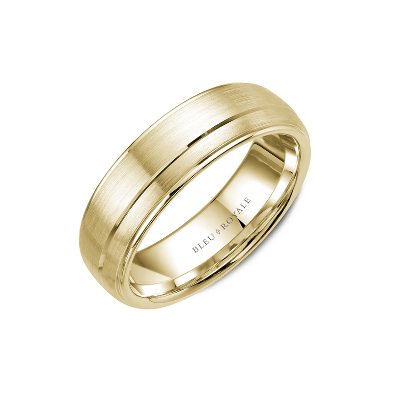 Bleu Royale Men's Wedding Band RYL-002Y6