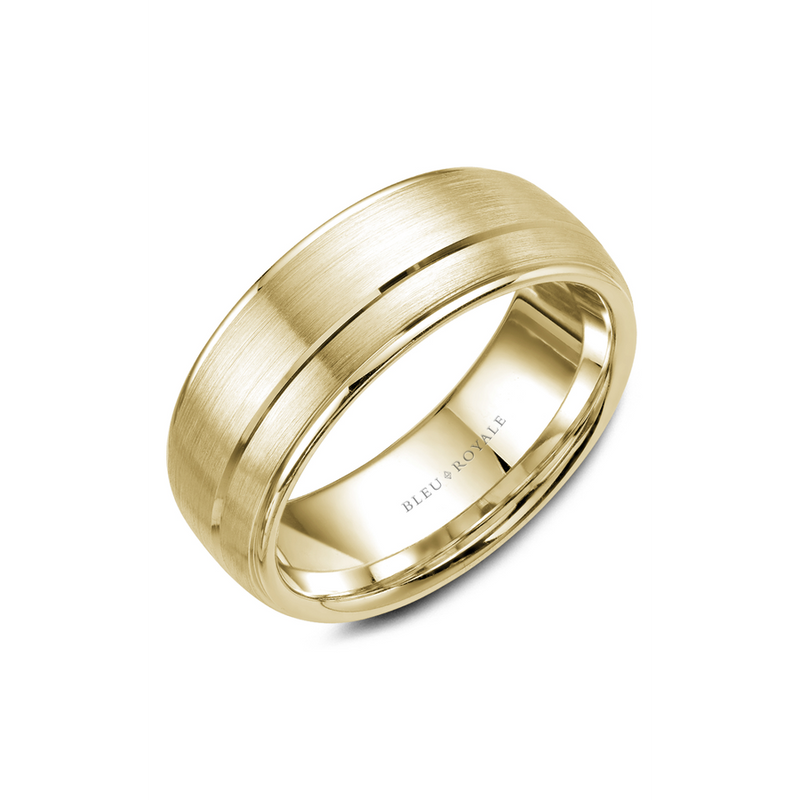 Bleu Royale Men's Wedding Band RYL-002Y85