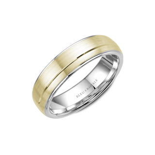 Bleu Royale Men's Wedding Band RYL-002YW55