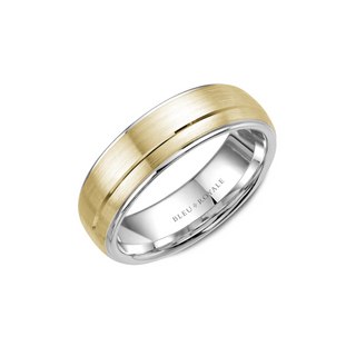 Bleu Royale Men's Wedding Band RYL-002YW6