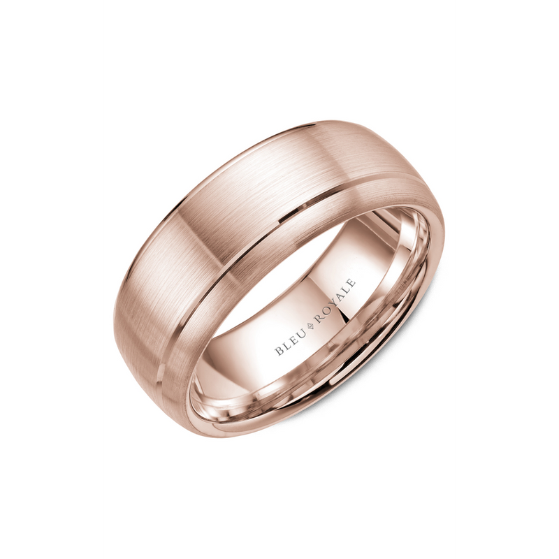 Bleu Royale Men's Wedding Band RYL-003R85