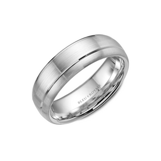 Bleu Royale Wedding Band RYL-003W65