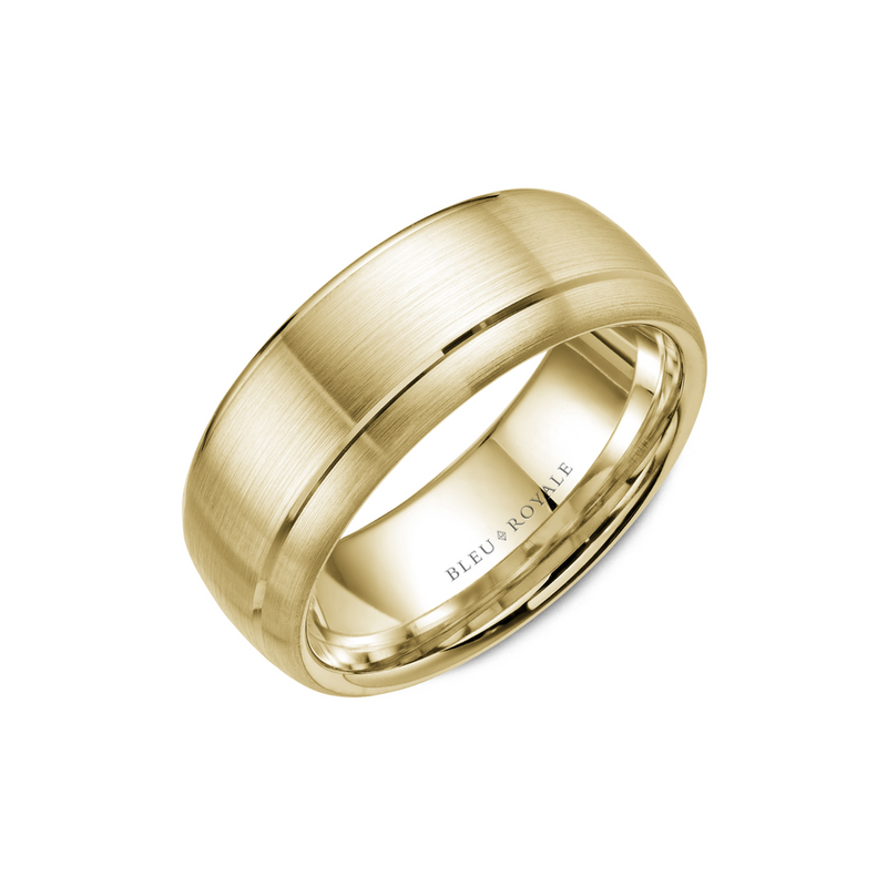 Bleu Royale Men's Wedding Band RYL-003Y85