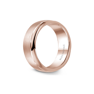 Bleu Royale Men's Wedding Band RYL-006R75