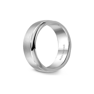 Bleu Royale Men's Wedding Band RYL-006W75