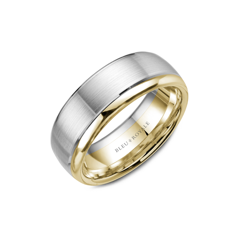 Bleu Royale Men's Wedding Band RYL-006WY75