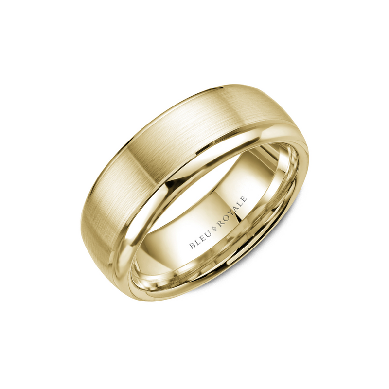 Bleu Royale Men's Wedding Band RYL-006Y75