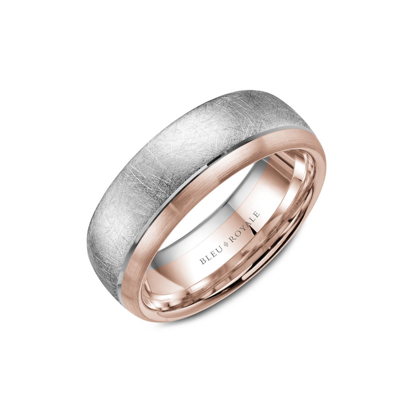 Bleu Royale Men's Wedding Band RYL-007WR75