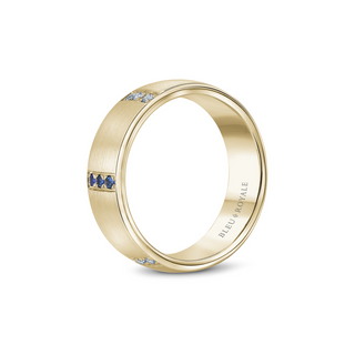 Bleu Royale Men's Wedding Band RYL-008YDS75