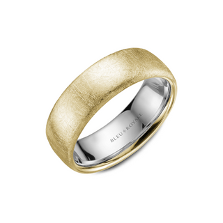 Bleu Royale Men's Wedding Band RYL-009YW75